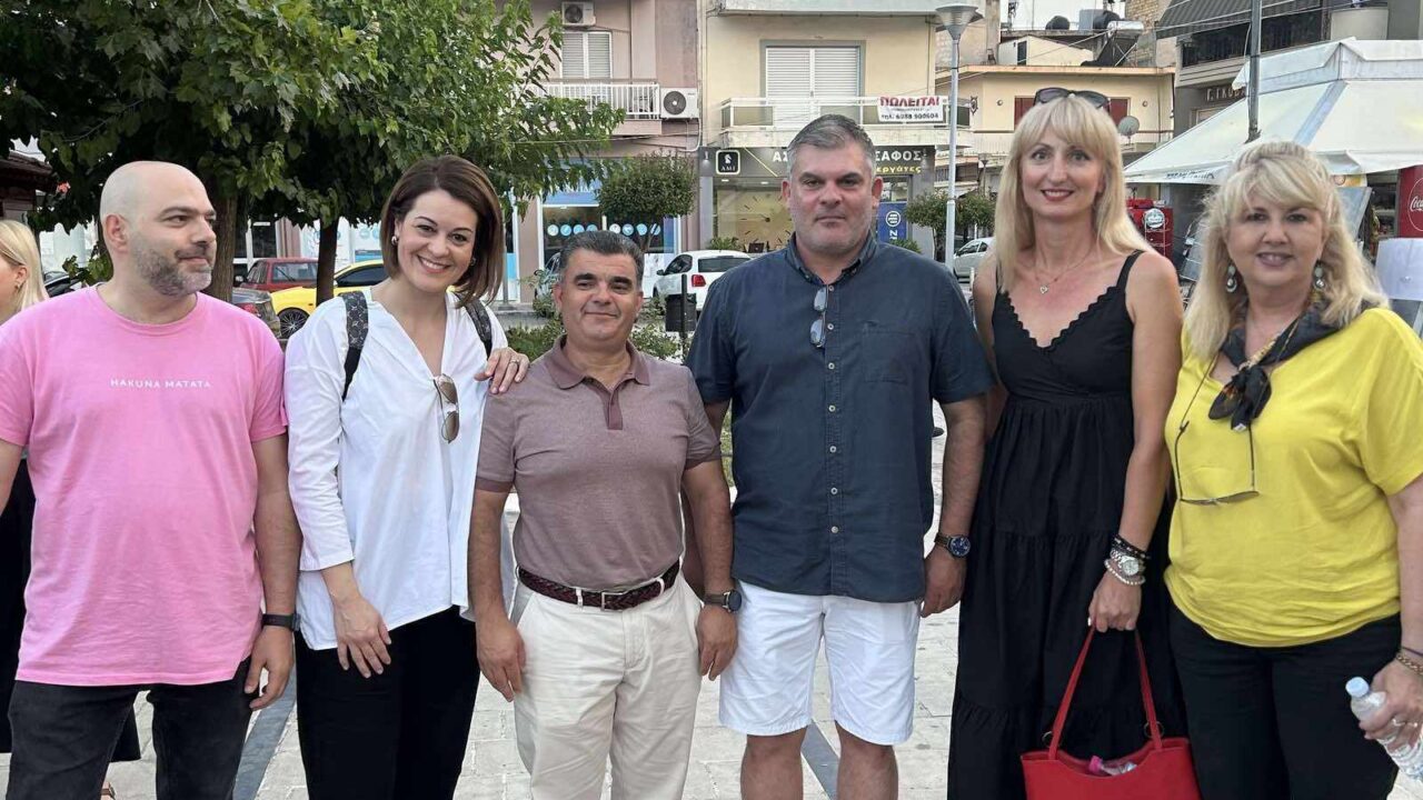 Η Αννα Μαστοράκου περιοδείες σε όλη την Αχαΐα