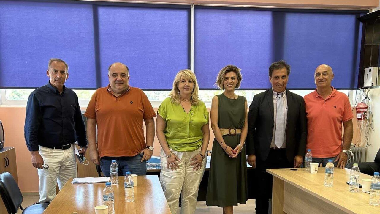 Η Αννα Μαστοράκου στο «Καραμανδάνειο» Νοσοκομείο Παίδων Πατρών
