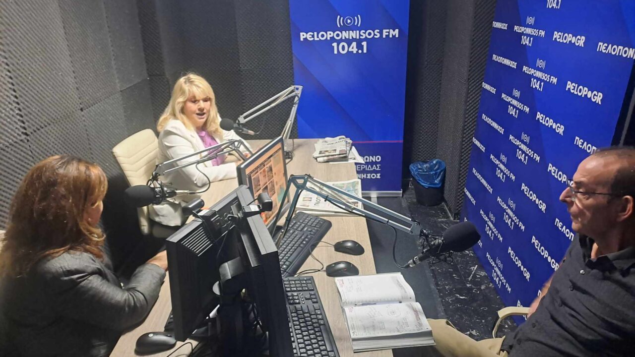 Η Αννα Μαστοράκου μήνυμα νίκης μέσω του Peloponnisos FM 104,1 – Ηχητικό